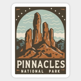 Pinnacles National Park Travel Sticker Sticker